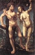GOSSAERT, Jan (Mabuse) Adam and Eve safg oil painting artist